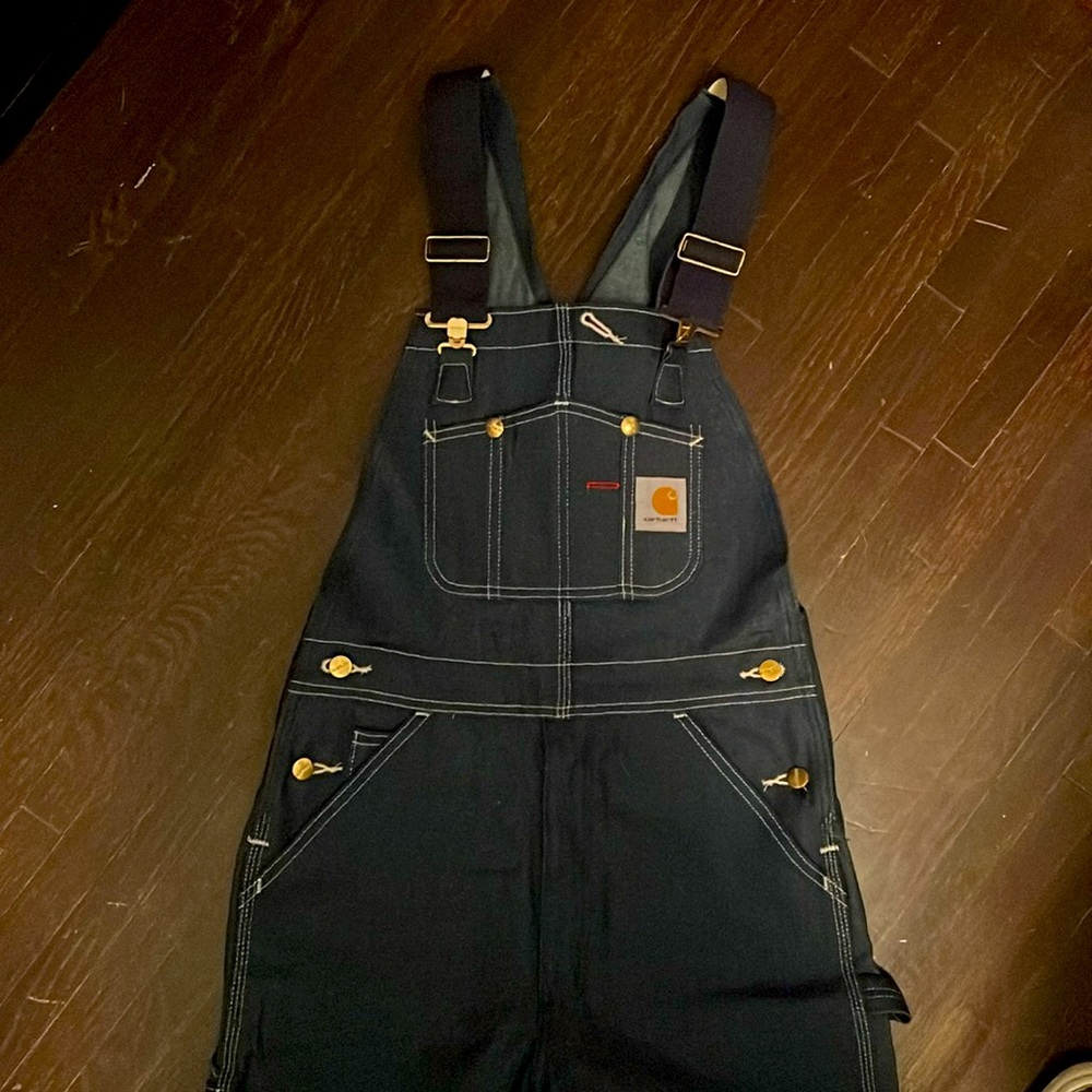 Carhartt Denim Bib Overalls NWT
